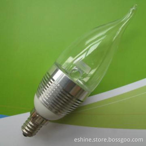 LED Pull Tail Candle Bulb Lights 1W E14